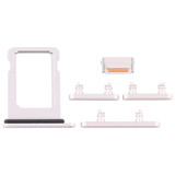 SIM Card Tray + Side Keys for iPhone 12 Mini(White)