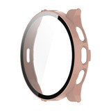 For Garmin Venu 3 ENKAY Hat-Prince Full Coverage PC + Tempered Glass Film Integrated Watch Case(Pink)