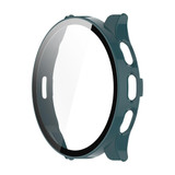For Garmin Venu 3 ENKAY Hat-Prince Full Coverage PC + Tempered Glass Film Integrated Watch Case(Dark Green)