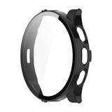 For Garmin Venu 3S ENKAY Hat-Prince Full Coverage PC + Tempered Glass Film Integrated Watch Case(Black)