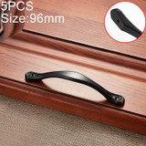 5 PCS 4041-96 Simple Archaistic Zinc Alloy Handle for Cabinet Wardrobe Drawer Door, Hole Spacing: 96mm