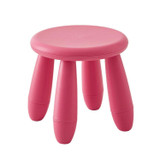 Colorful Children Stool Chair Baby Stool Plastic Kindergarten Stool( Red)