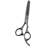 Professional Hair Cutting Scissor Hairdressing Kit Thinning Scissors Barber(Black ThinningSXLC-602T))