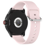 24mm Universal Small Waist Silicone Watch Band(Light Pink)