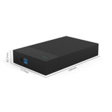 Blueendless 2.5 / 3.5 inch SSD USB 3.0 PC Computer External Solid State Mobile Hard Disk Box Hard Disk Drive (EU Plug)