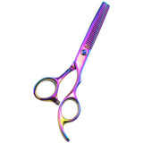 Professional Hair Cutting Scissor Hairdressing Kit Thinning Scissors Barber(Coloful ThinningSXLC-603T))