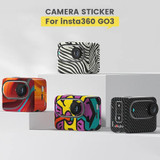 For Insta360 GO 3 AMagisn Body Sticker Protective Film Action Camera Accessories, Style: Painting