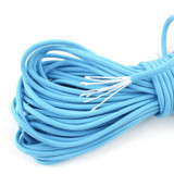 20m 9-Core Nylon+Polyester Full-light Outdoor Camping Tent Rescue Bundled Fluorescent Climbing Rope(White)