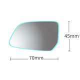 3R 3R-202 Car Blind Spot Rear View Round Mirror