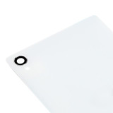 Original Glass Housing Back Cover for Sony Xperia Z3 / D6653(White)