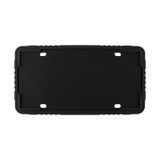 For North American Models Silicone License Plate Frame, Specification: 1pcs Black