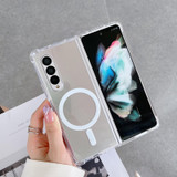 For Samsung Galaxy Z Fold4 Magsafe Magnetic Transparent Shockproof Phone Case