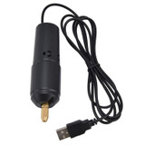 USB Interface 360 Mini Electric Drill Manual Glue Drilling Electric Drill, Set: Drill+4pcs Wrench