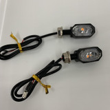 2pcs MK-099 LED Motorcycle Steering Light Signal Lamp(Small Elliptical)