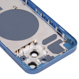 Back Housing Cover with SIM Card Tray & Side  Keys & Camera Lens for iPhone 13(Blue)