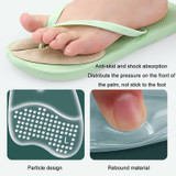 Flip-flop Foot Pads Sandals Invisible Non-slip Shock-absorbing Foot Pads, Color: Apricot