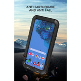 For Samsung Galaxy S21 Ultra 5G LOVE MEI Metal Shockproof Waterproof Dustproof Protective Case without Glass(White)