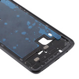 For OnePlus 6 Front Housing LCD Frame Bezel Plate with Side Keys (Frosted Black)