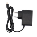 For Nintendo Switch NS Game Console Wall Adapter Charger Charger Adapter Charging Power, DC 5V, Cable Length: 1.5m, EU Plug(Black)