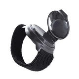 Bicycle 360 Degree Back Mirror Arm Wrist Strap Rear View Mirror