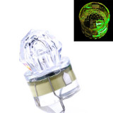 Deep Sea Night Fishing Diamond LED Flashing Light / Under Water Attract Fish Bait Lure Lamp (Random Color Delivery)