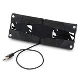 2 PCS Foldable Laptop Radiator Cooling Pad