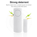 YL-333 Wireless Door Window Entry Safety Security Alarm(White)