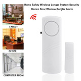 YL-333 Wireless Door Window Entry Safety Security Alarm(White)