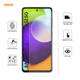 For Samsung Galaxy A52 5G / 4G 10 PCS ENKAY Hat-Prince 0.1mm 3D Full Screen Protector Explosion-proof Hydrogel Film