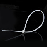 250pcs /Pack 5mm*300mm Nylon Cable Ties(White)