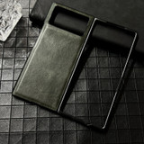 For Xiaomi Mix Fold 3 Crazy Horse Texture Leather Shockproof Phone Case(Green)