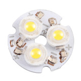 3W 3 LEDs Module Lamp Ceiling Lighting Source 23mm, DC9V(Warm White Light)
