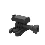 PULUZ Magnetic Adapter Mount for DJI Action 2 / Osmo Action 3(Black)