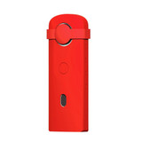 PULUZ Silicone Protective Case with Lens Cover for Ricoh Theta SC2 360 Panoramic Camera(Red)