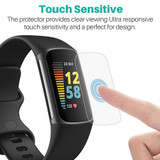For Fitbit Charge 5 Soft Hydrogel Film Watch Screen Protector