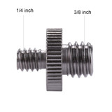 PULUZ 1/4 inch Male Thread to 3/8 inch Male Thread Adapter Screw