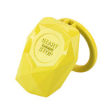 Car Engine Start Key Push Button Protective Cover (Yellow)