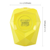 Car Engine Start Key Push Button Protective Cover (Yellow)