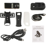 MD80 3 in 1 Mini Digital VIDEO Camera Camcorder POCKET DV with 720*480 pixels, Viewing Angle: 60 Degree(Black)