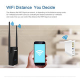 COMFAST CF-WR302S RTL8196E + RTL8192ER Dual Chip WiFi Wireless AP Router 300Mbps Repeater Booster with Dual 5dBi Gain Antenna, Compatible with All Routers with WPS Key