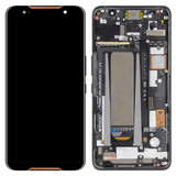 Original LCD Screen for Asus ROG Phone ZS600KL Z01QD Digitizer Full Assembly with FrameBlack)