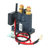 12V 500A Car Battery Remote Control Relay Rotary Switch Cut, Style:with 2 x Remote Control