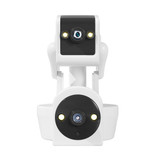 ESCAM PT212 4MP Dual Lens Robot Dog WiFi Camera Supports Cloud Storage/Two-way Audio/Night Vision, Specification:AU Plug