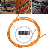 Universal Bicycle Variable Speed Cable Tube Set(Orange)