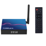 TX98 Pro 4K Ultra HD Android 12.0 Smart TV Box with Remote Control, 4GB+32GB, Allwinner H618 Quad-Core(US Plug)