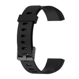 8-shape Silicone Watch Band for Realme Band RMA199(Black)