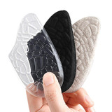 GEL Particle Shock-absorbing Anti-wear Foot Massage Soft Heel Pad, Color: Transparent