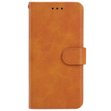 Leather Phone Case For BLU G71+(Brown)