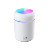 Colorful Cup Humidifier USB Car Air Purifier(White)