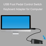 FS2017 Pcsensor USB Foot Pedal Control Switch Keyboard Adapter For Computer(Sound)